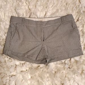 JCrew Blue Striped Shorts!! Adorable!!